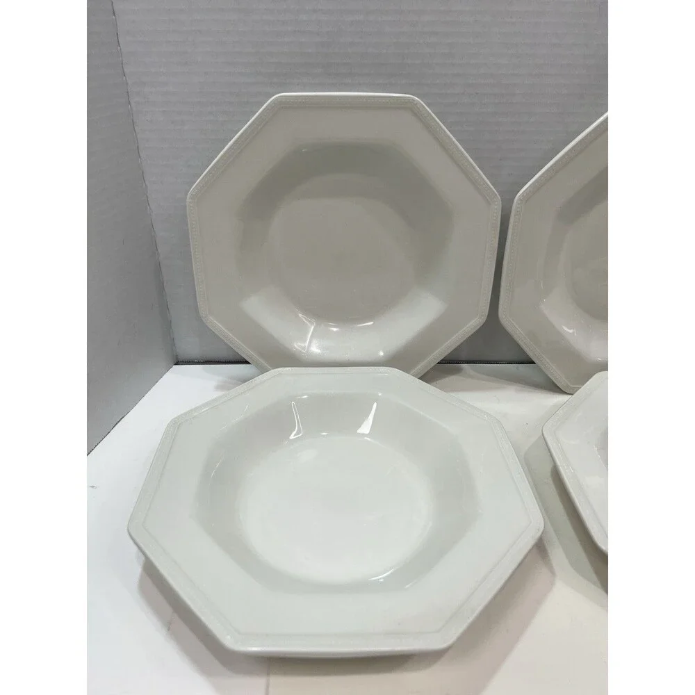 Large Rim Soup Bowls by Johnson Brothers 9 1/2